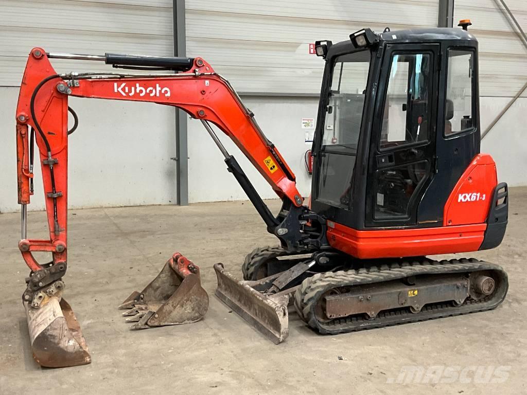Kubota KX 61-3 Minikaivukoneet < 7t