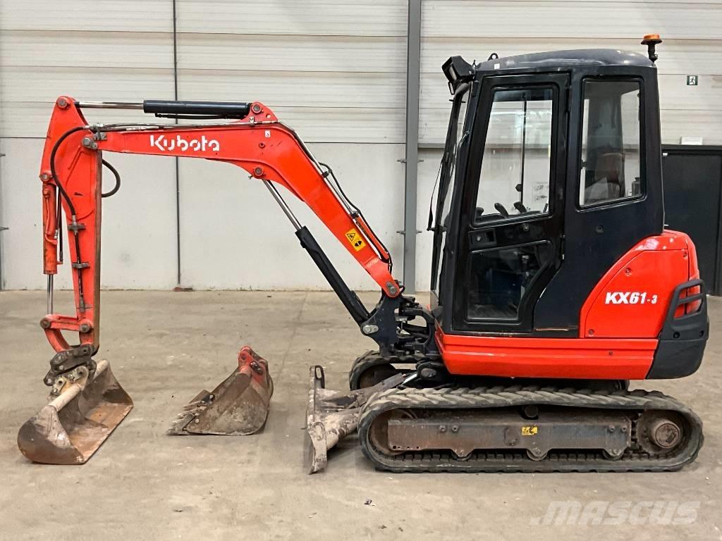 Kubota KX 61-3 Minikaivukoneet < 7t