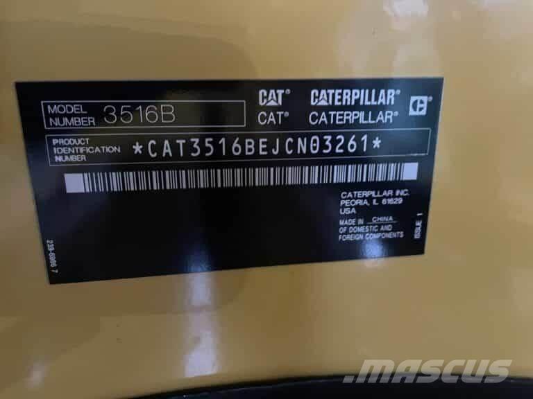 CAT 3516B-HD Dieselgeneraattorit