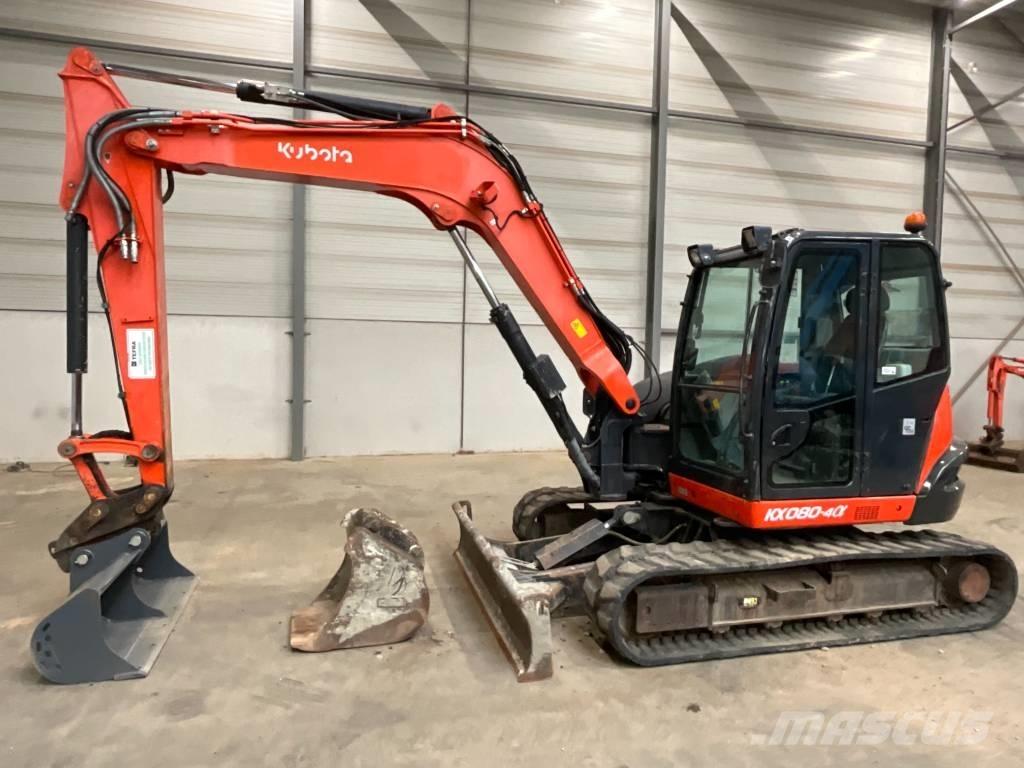 Kubota KX 080-4 A Midikaivukoneet 7t - 12t