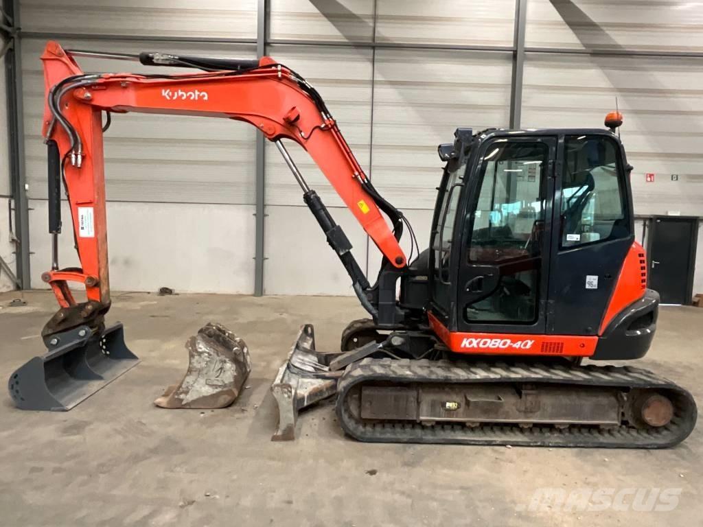 Kubota KX 080-4 A Midikaivukoneet 7t - 12t