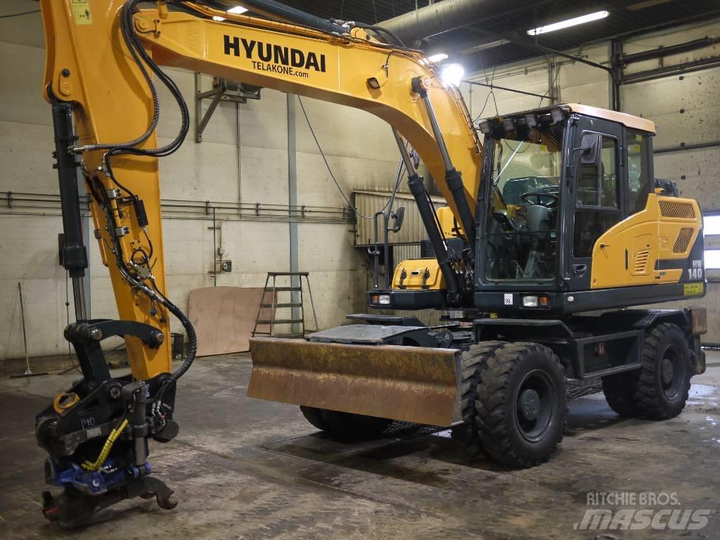 Hyundai HW 140 Pyöräkaivukoneet