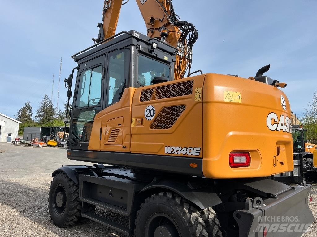 CASE WX 140E Pyöräkaivukoneet