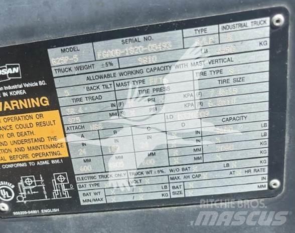 Doosan G25P-5 Dieseltrukit