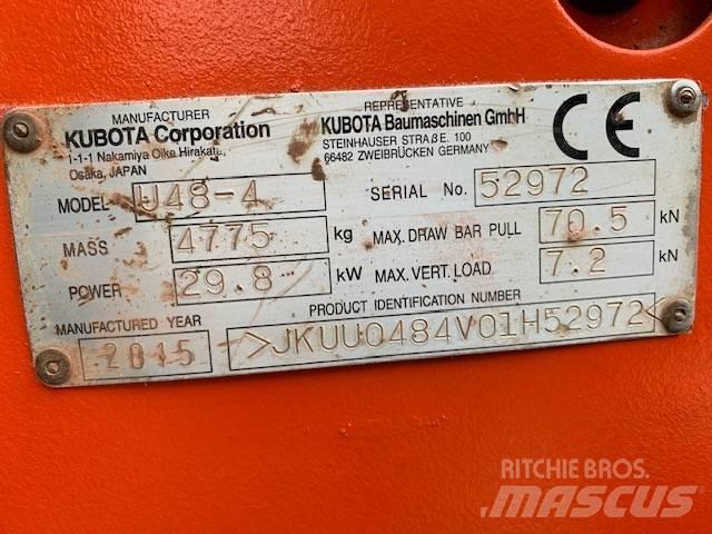 Kubota U 48-4 Minikaivukoneet < 7t