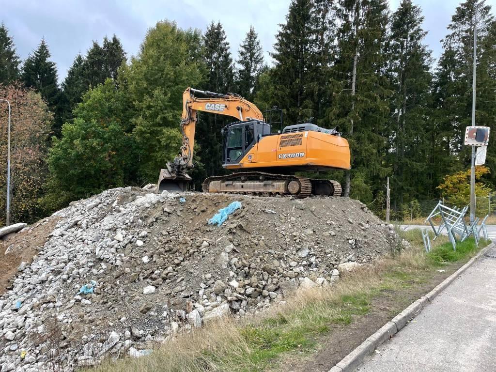 CASE CX300D Telakaivukoneet