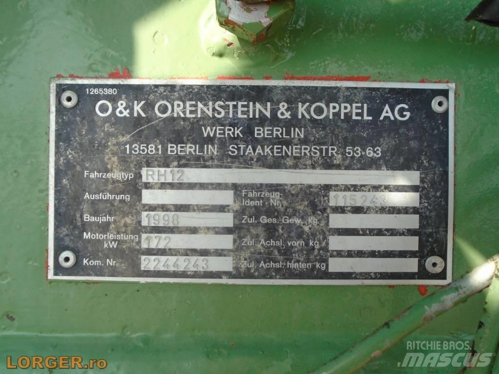 O&K RH 12 Telakaivukoneet