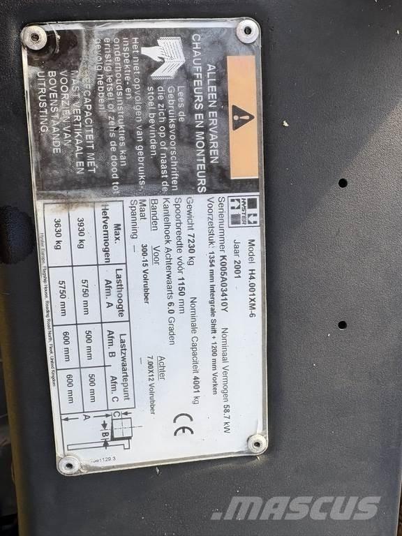 Hyster 4.00 xm-6 Dieseltrukit