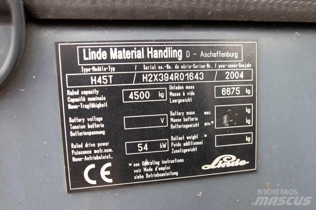 Linde H 45 T Nestekaasutrukit