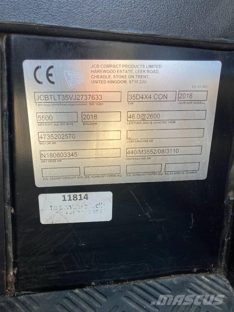 JCB TLT 35 D 4x4 Kurottajat