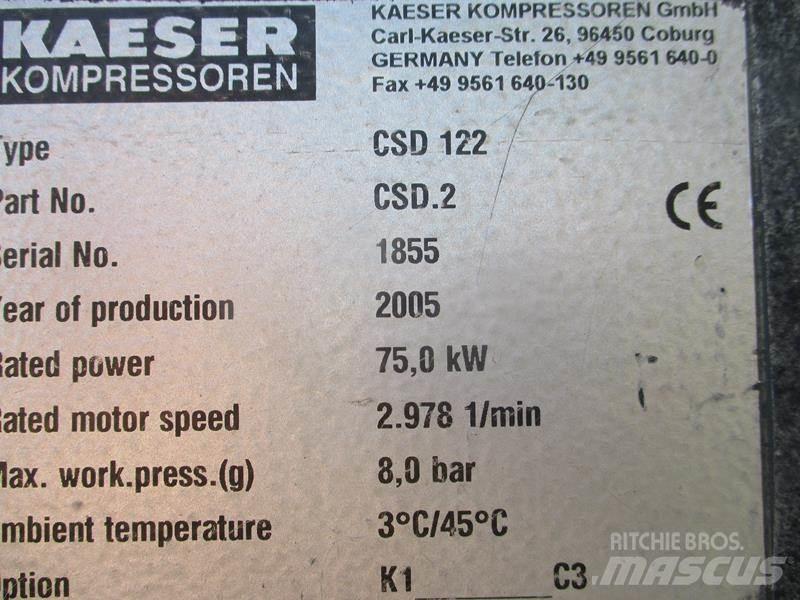Kaeser CSD 122 Kompressorit