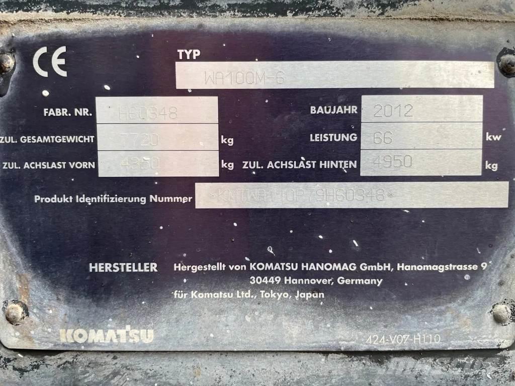 Komatsu WA100 Pyöräkuormaajat