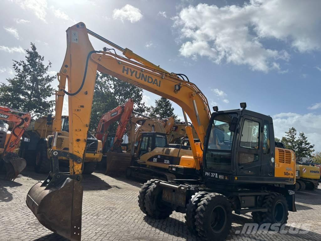 Hyundai 140W-7A Pyöräkaivukoneet