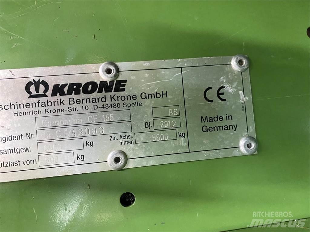 Krone CF 155 XC Pyöröpaalaimet
