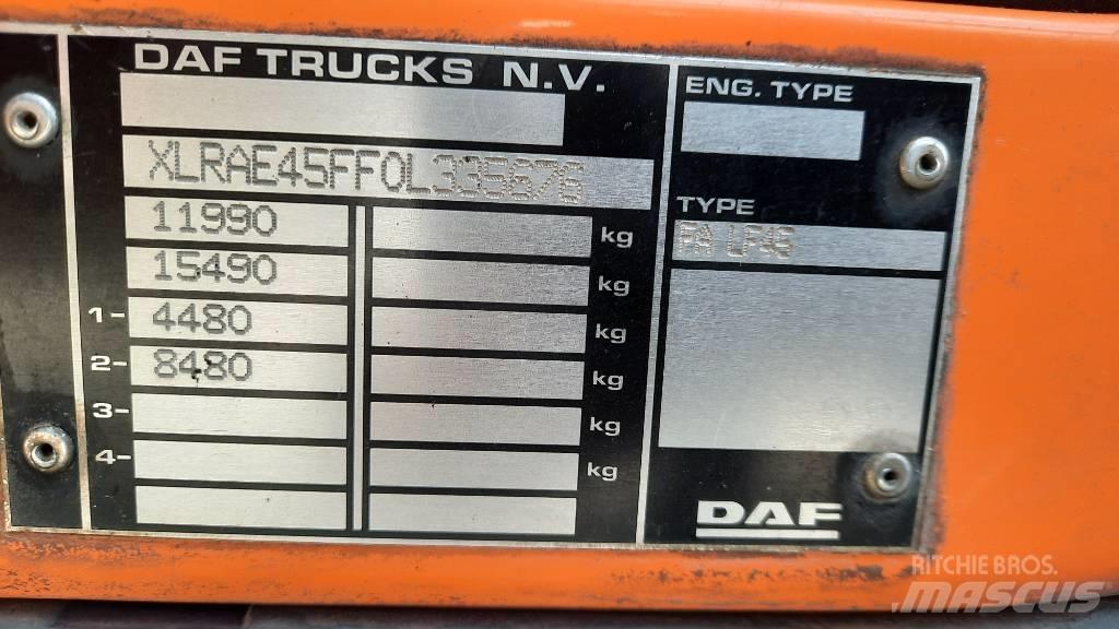 DAF Johnston VF501 Lakaisukoneet