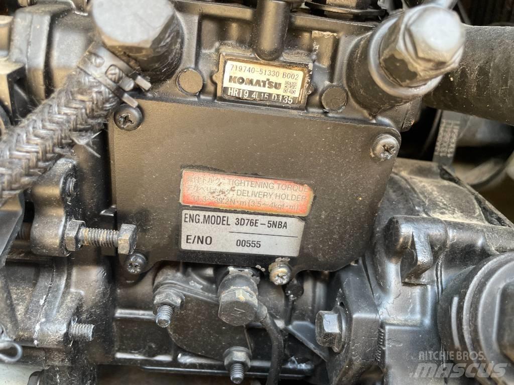 Komatsu PC 20 Telakaivukoneet