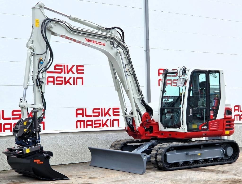 Takeuchi TB290-2 Midikaivukoneet 7t - 12t