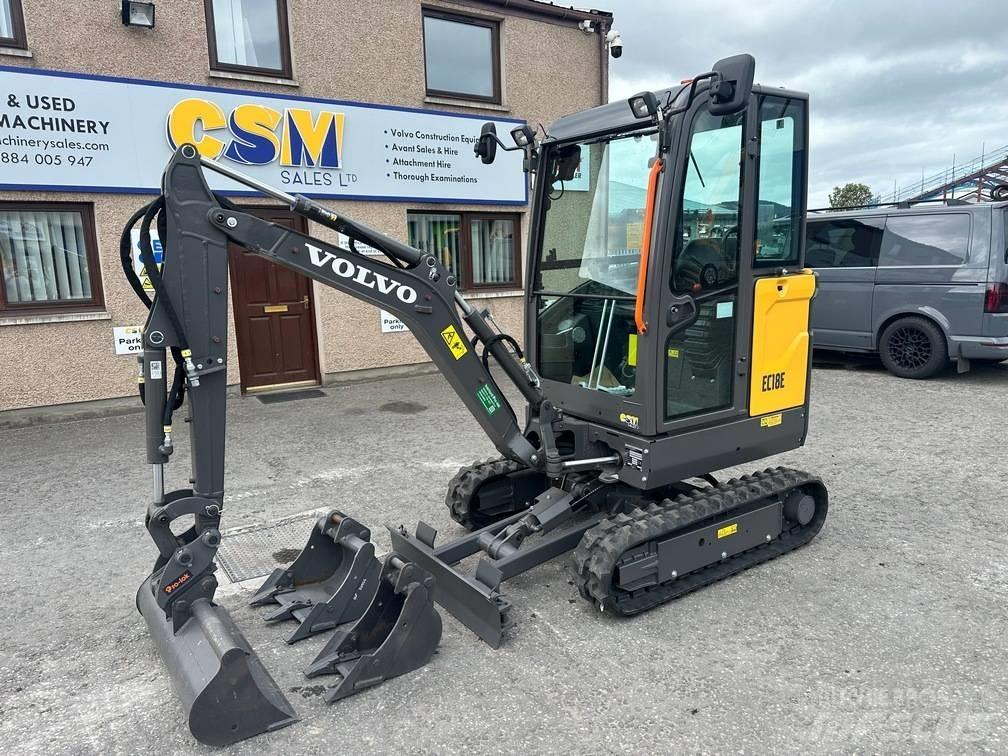 Volvo EC 18 E Minikaivukoneet < 7t