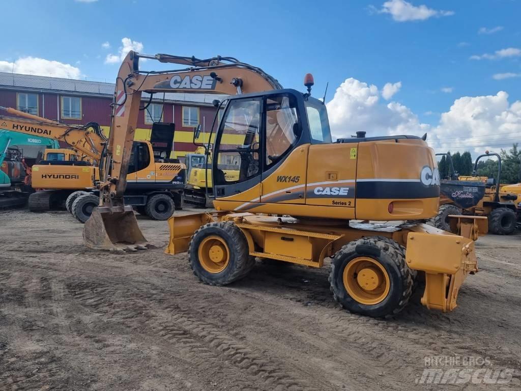 CASE WX 145 Pyöräkaivukoneet