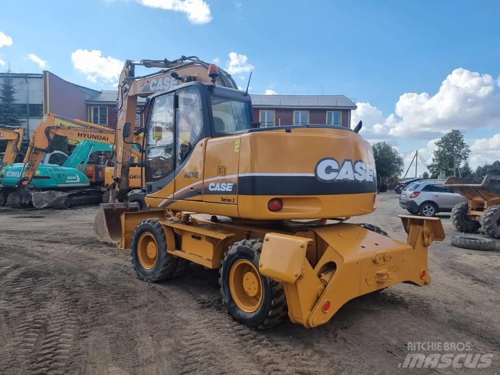 CASE WX 145 Pyöräkaivukoneet