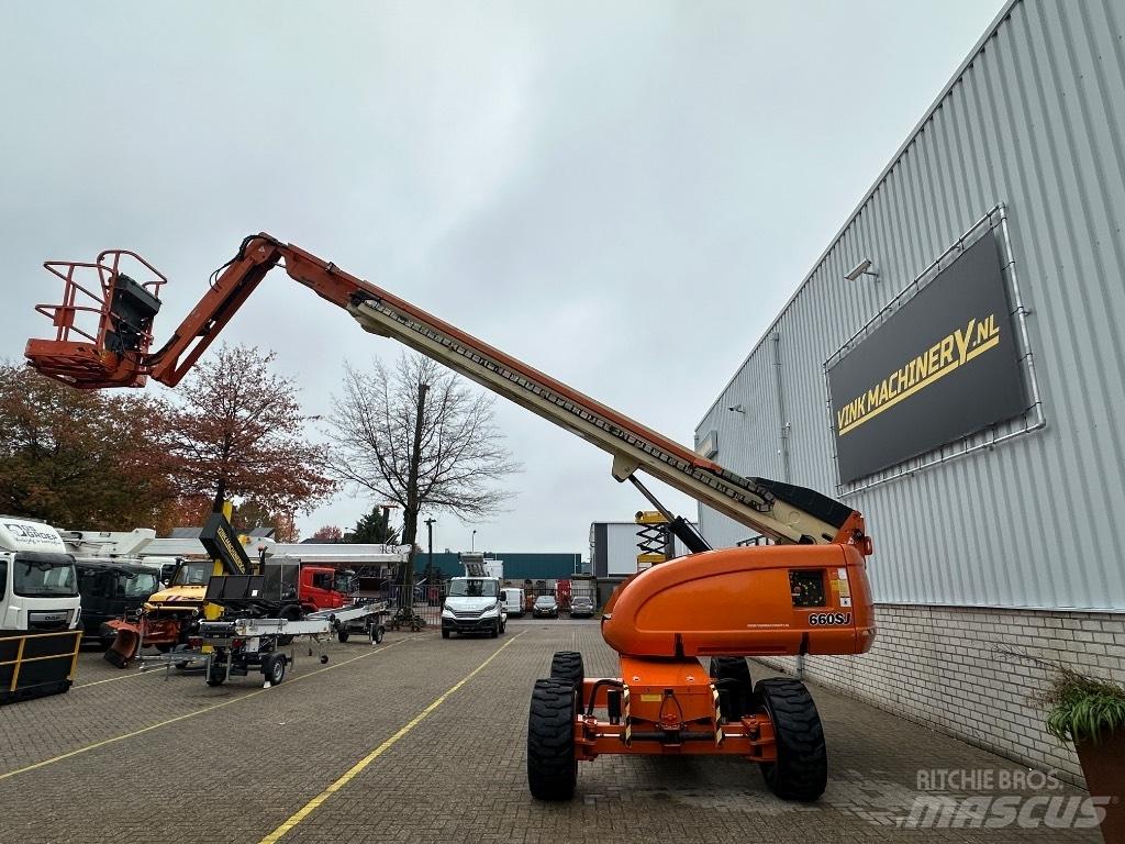 JLG 660 SJ Teleskooppipuominostimet