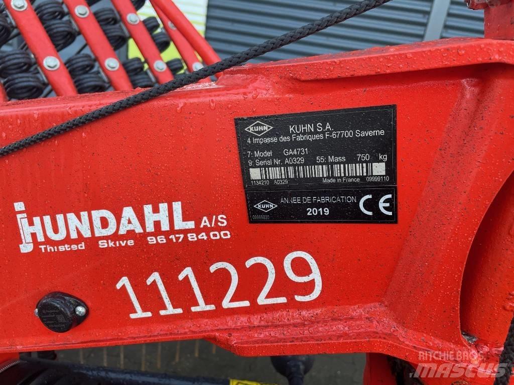 Kuhn GA 4731 Pöyhimet ja haravat