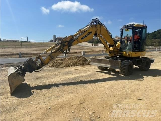 Komatsu PW98 MR-10 Pyöräkaivukoneet