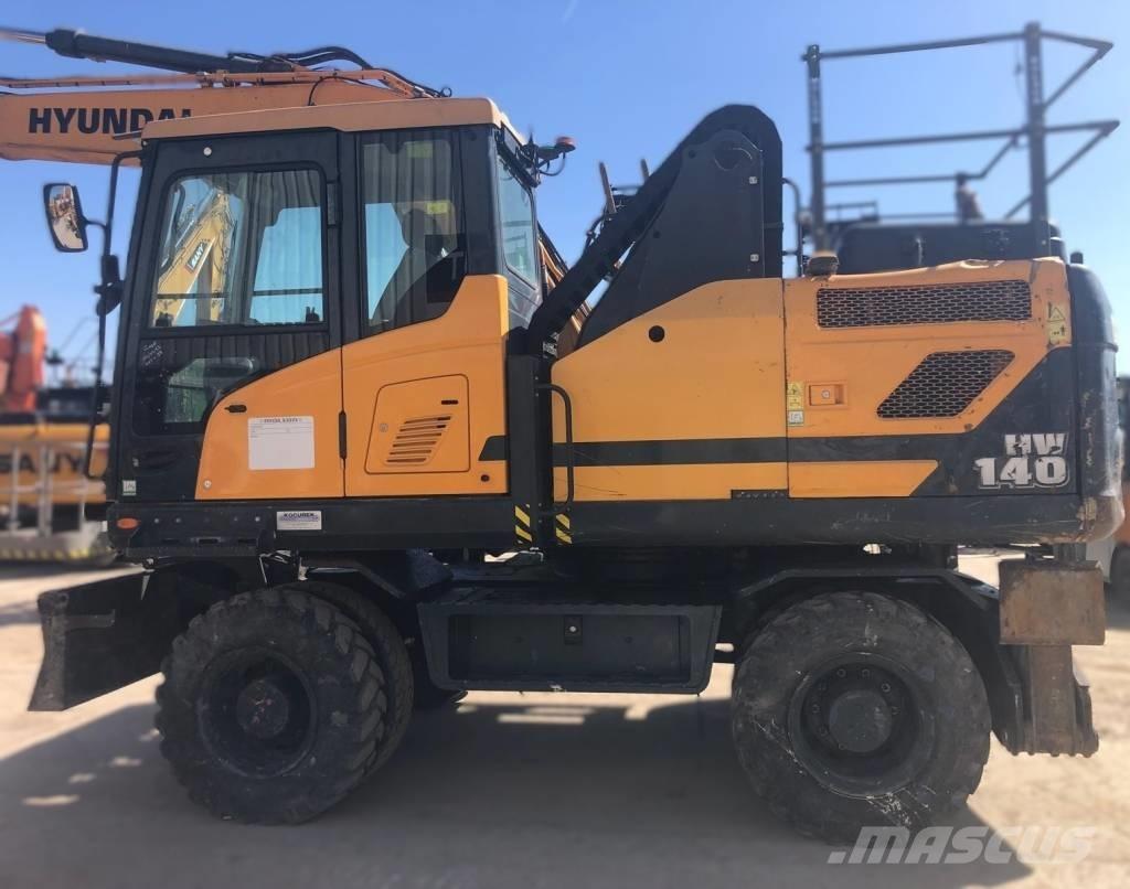 Hyundai HW140 Pyöräkaivukoneet