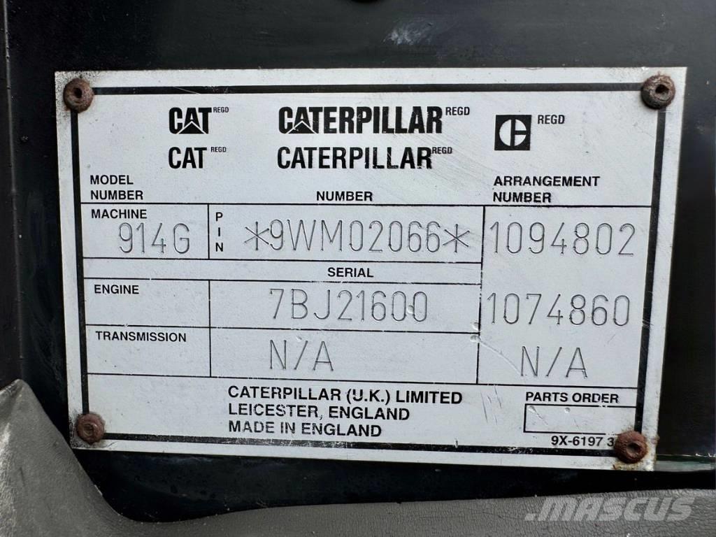 CAT 914 G Pyöräkuormaajat
