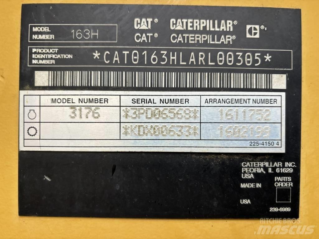 CAT 163H Tiehöylät
