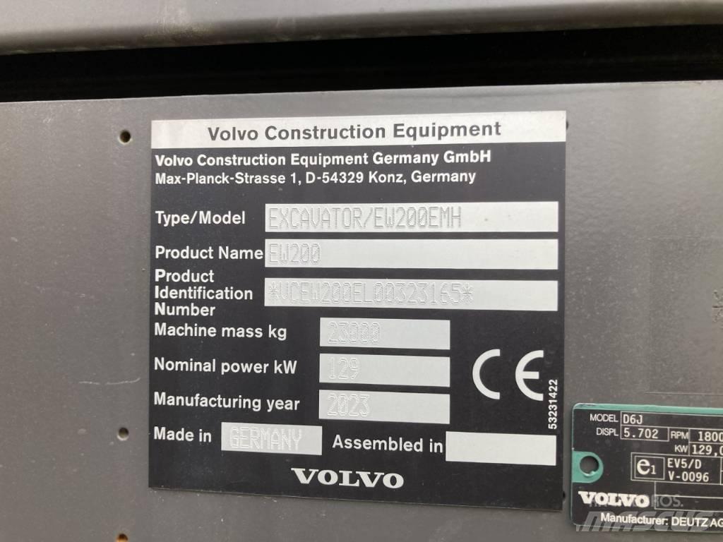 Volvo EW 200 E MH Pyöräkaivukoneet