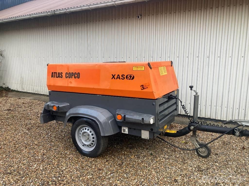Atlas Copco XAS 57 Kompressorit
