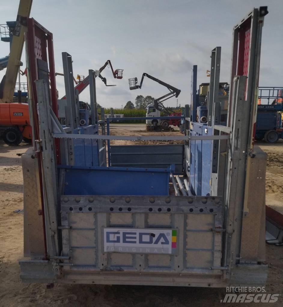 Geda 1500 Z/ZP Nostimet ja tavarahissit