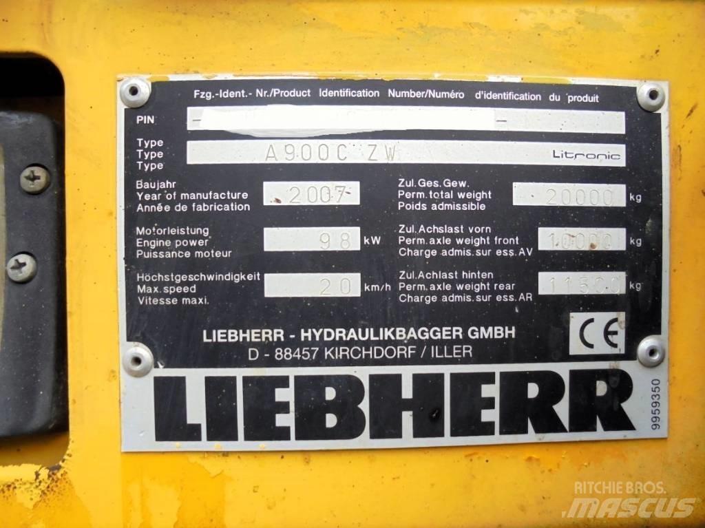 Liebherr A 900 C ZW Pyöräkaivukoneet