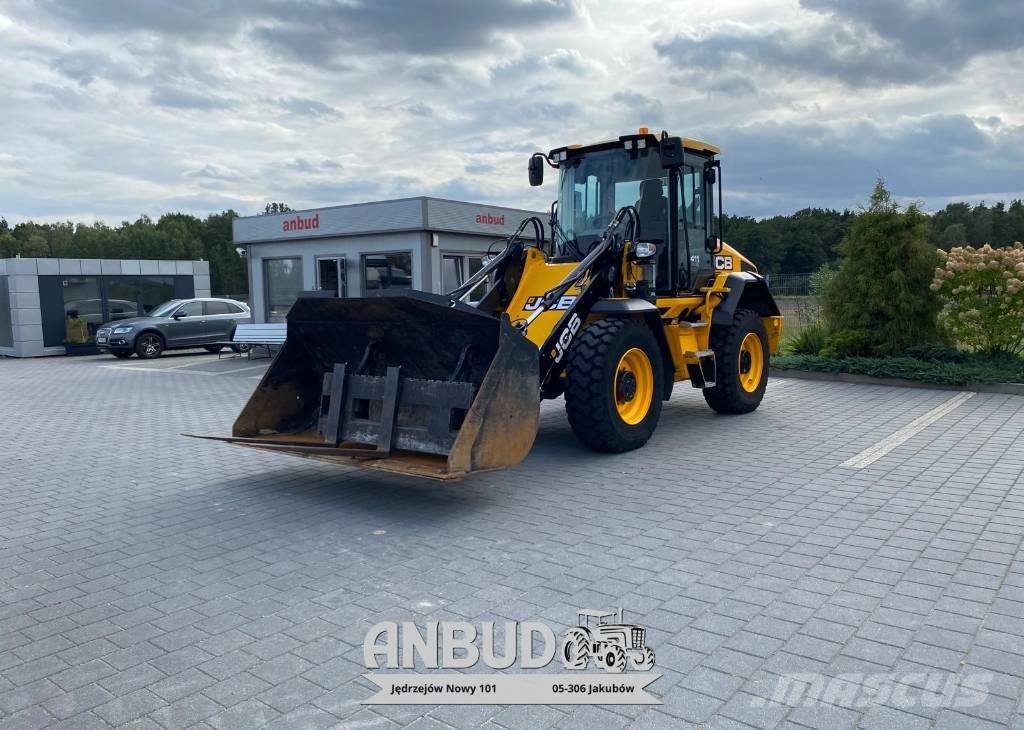 JCB 411 HT Pyöräkuormaajat