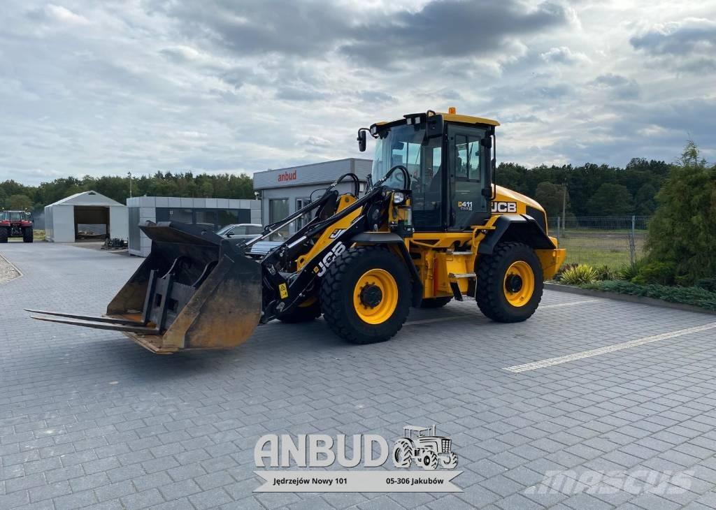 JCB 411 HT Pyöräkuormaajat