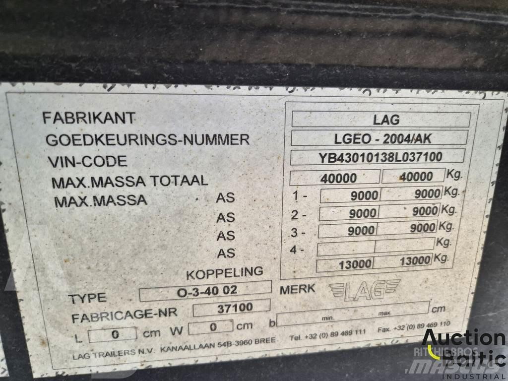Wabco LAG Pressukapellipuoliperävaunut
