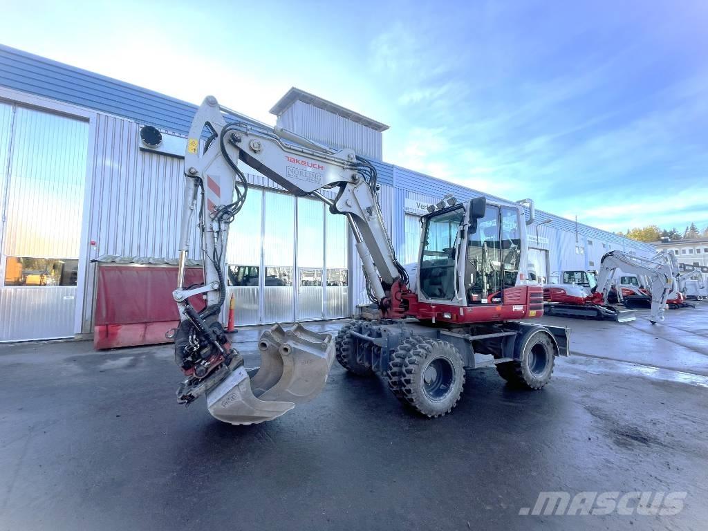 Takeuchi TB 295 W Pyöräkaivukoneet
