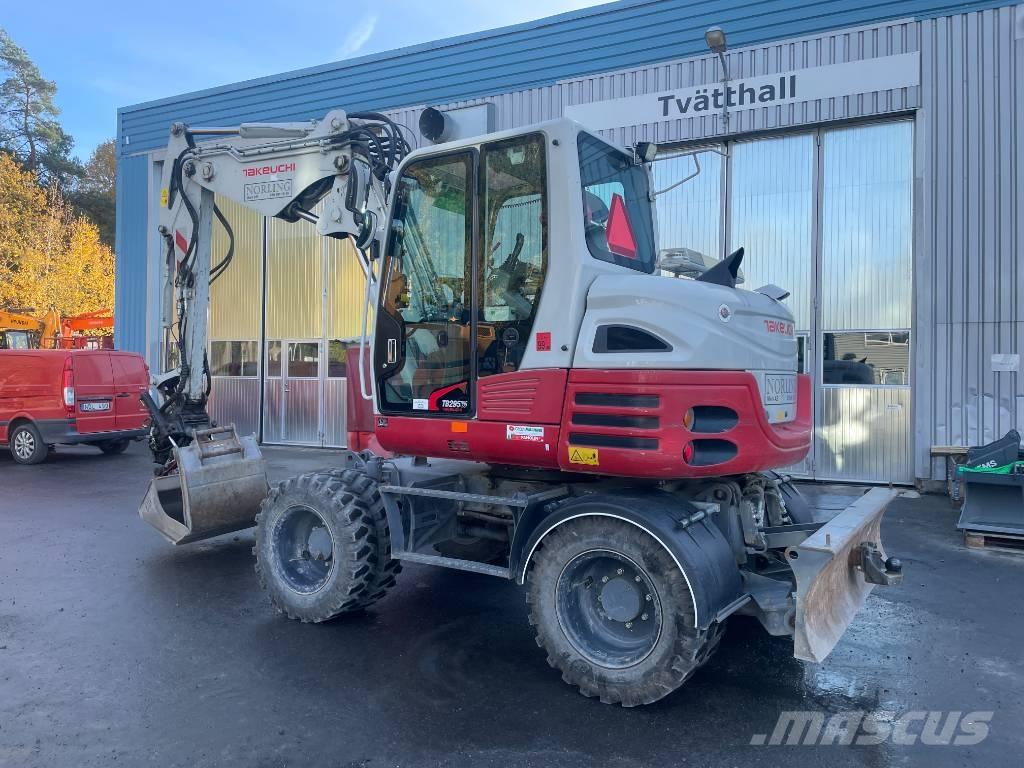 Takeuchi TB 295 W Pyöräkaivukoneet