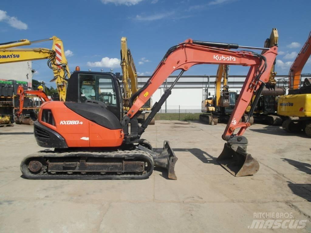 Kubota KX 080-4 Midikaivukoneet 7t - 12t