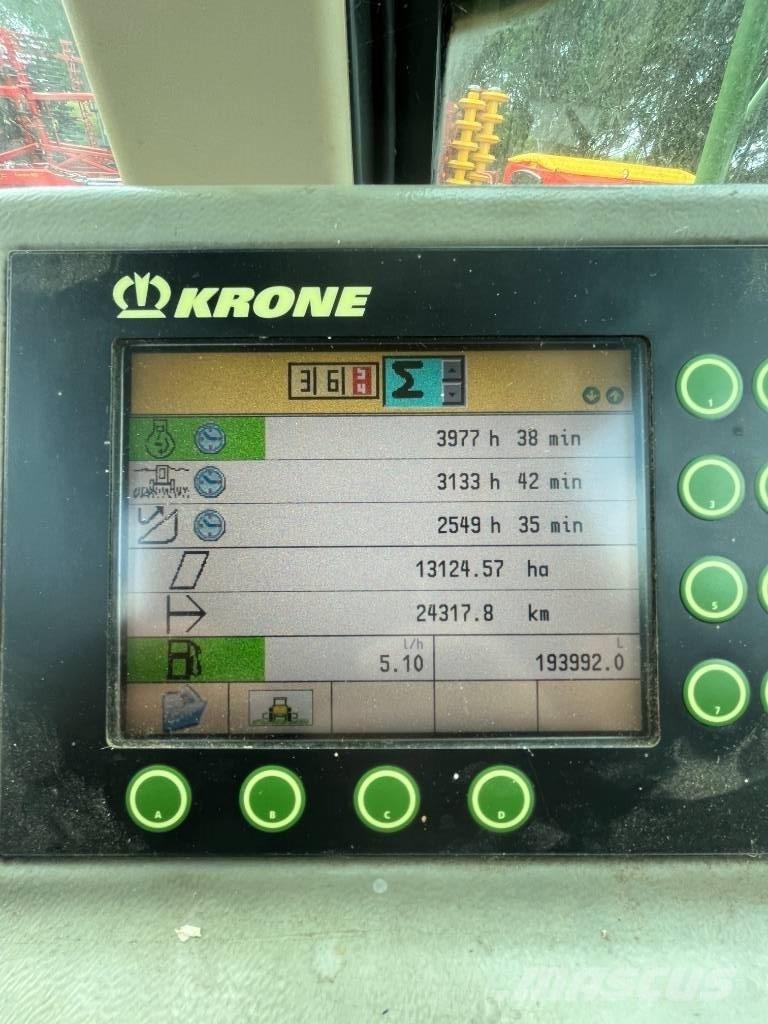 Krone Big X 500 Ajosilppurit