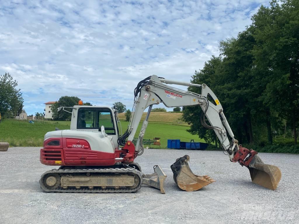 Takeuchi TB290 Midikaivukoneet 7t - 12t