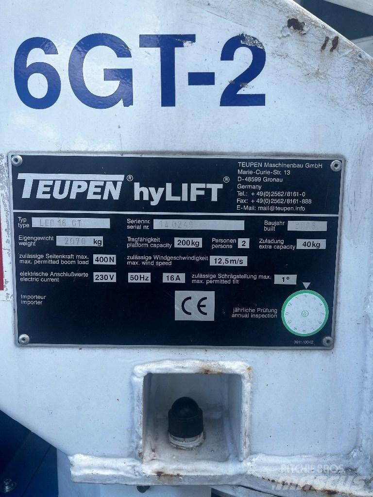 Teupen Leo 16GT Kuukulkijat