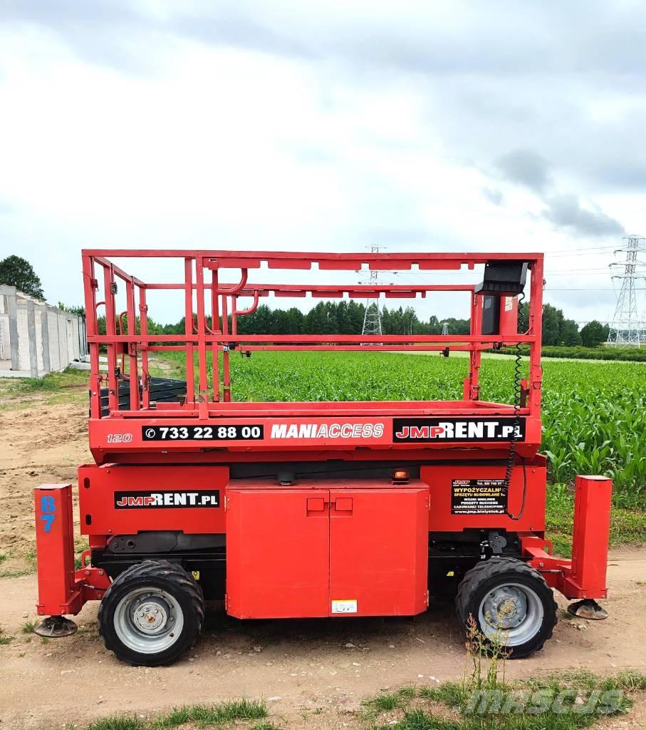 Manitou 120SC-2 Saksilavat