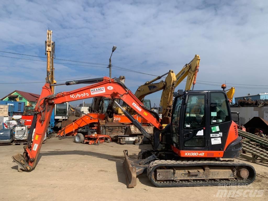 Kubota KX 080-4A Midikaivukoneet 7t - 12t