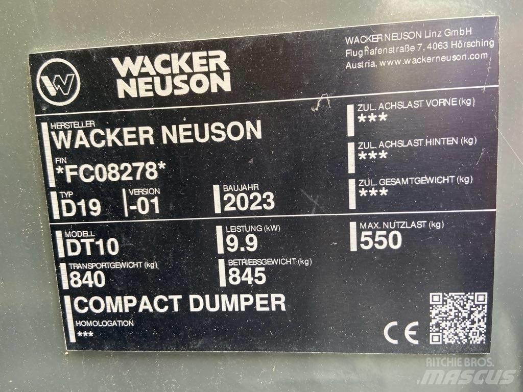 Wacker Neuson DT10 Teladumpperit