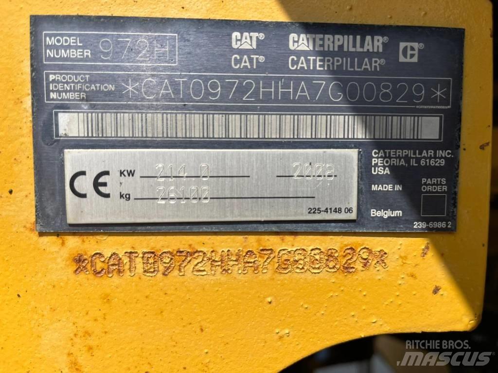 CAT 972 H Pyöräkuormaajat
