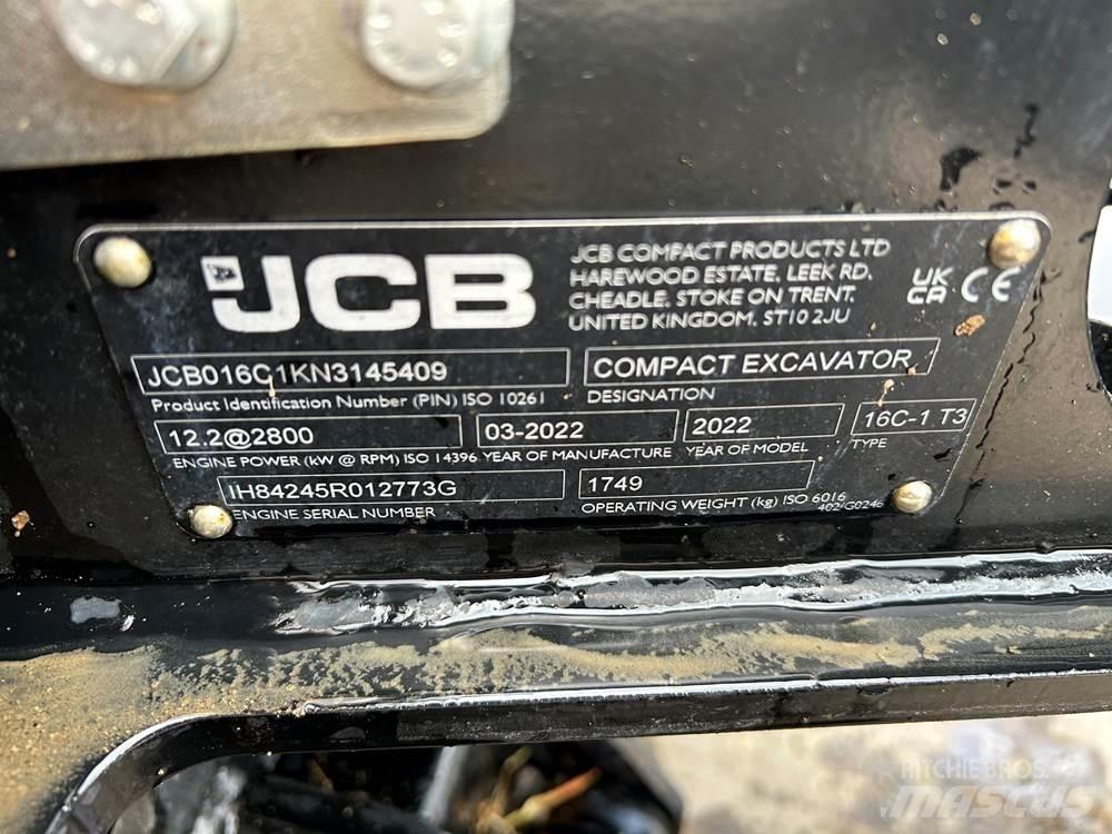 JCB 16C-1 Minikaivukoneet < 7t