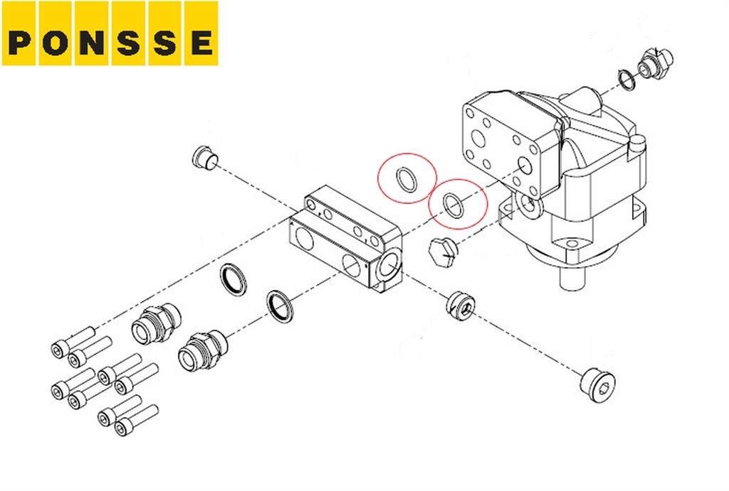 Ponsse 0014102 Hydrauliikka