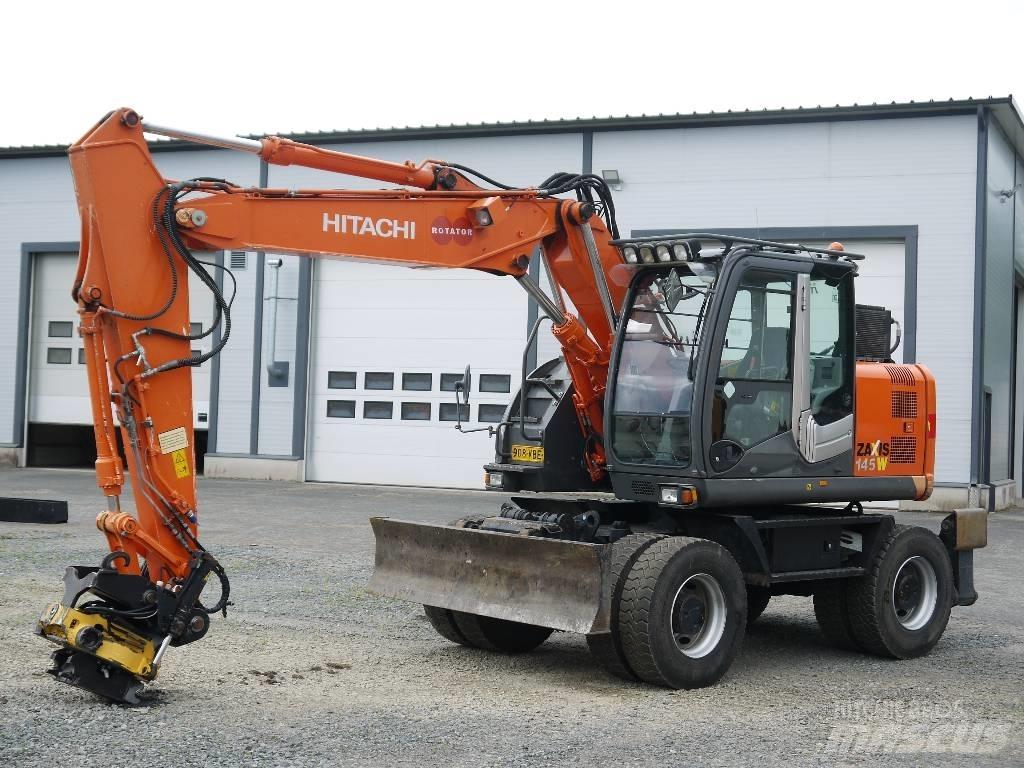 Hitachi ZX 145 W-3 Pyöräkaivukoneet